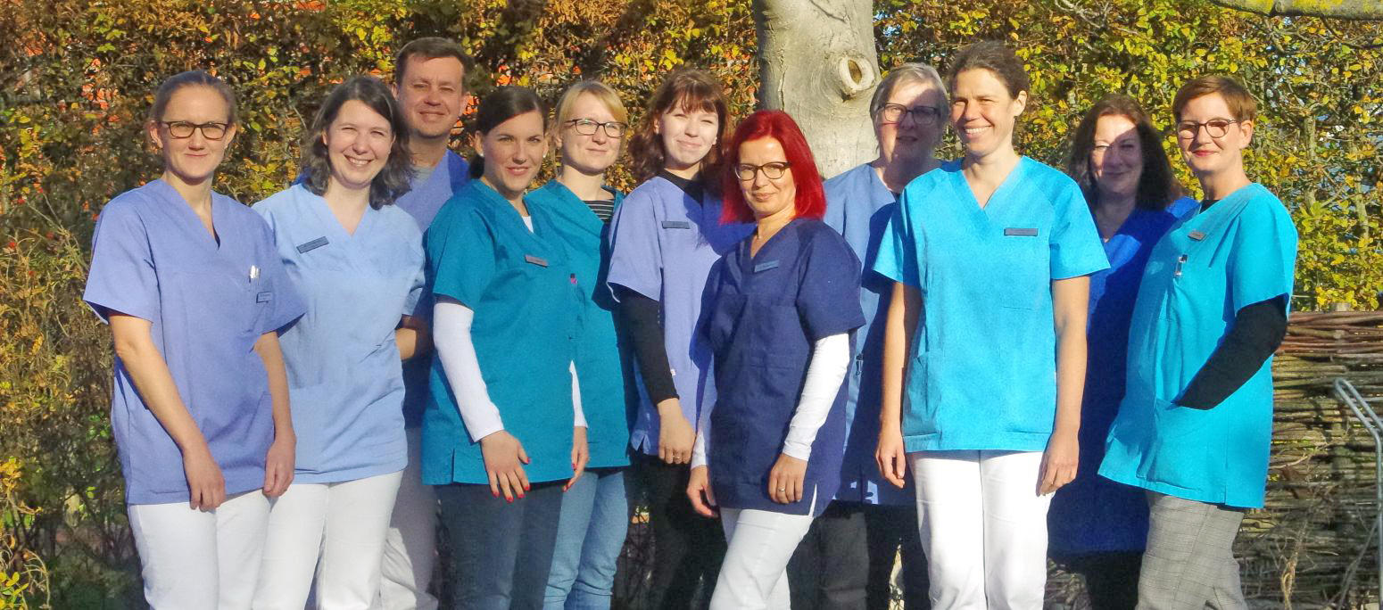 Team Hausarztpraxis in der Feldstraße in Bleckede